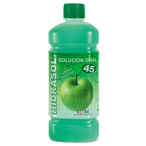 HIDRASOL 45 MANZANA 500 ML SUE.ORAL ICOM