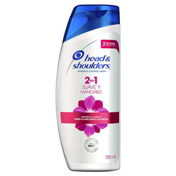 CHA.HEAD-SHOULDERS 2 1 SUAVE MAN.700 ML
