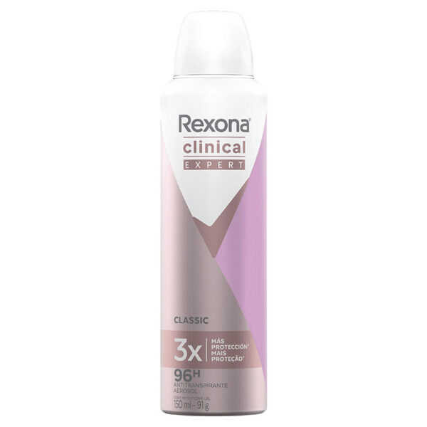 DTE.REXONA CLINIC.EXP.AER CLASIC 91GR