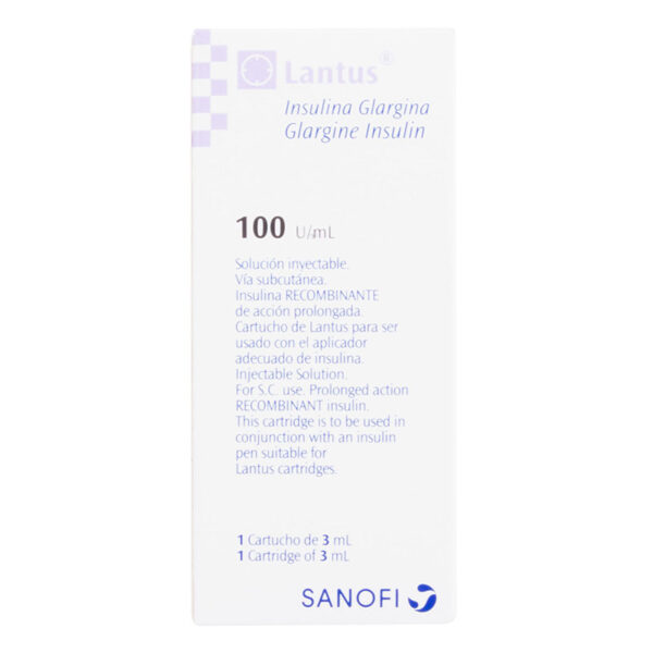 LANTUS CARTUCHO 3 ML 100 U.I.(R)(P)33051