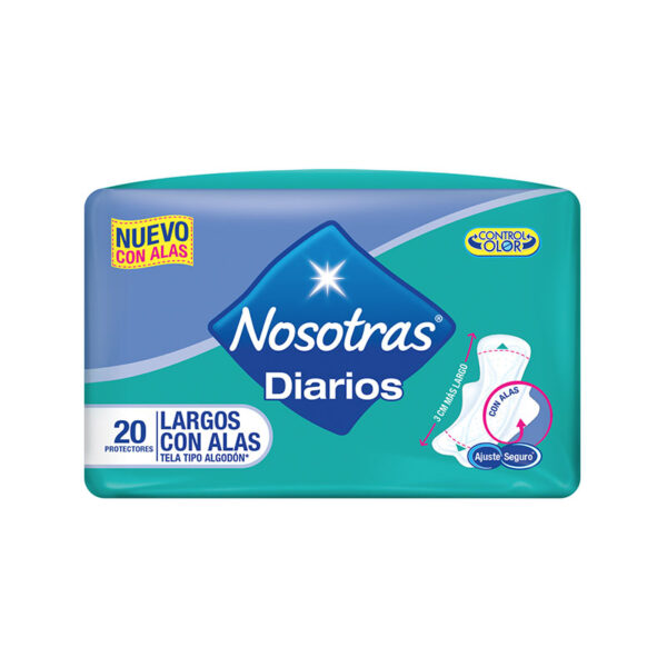 PROT.NOSOTRAS DIARI.LARGOS C.ALAS 20 UDS