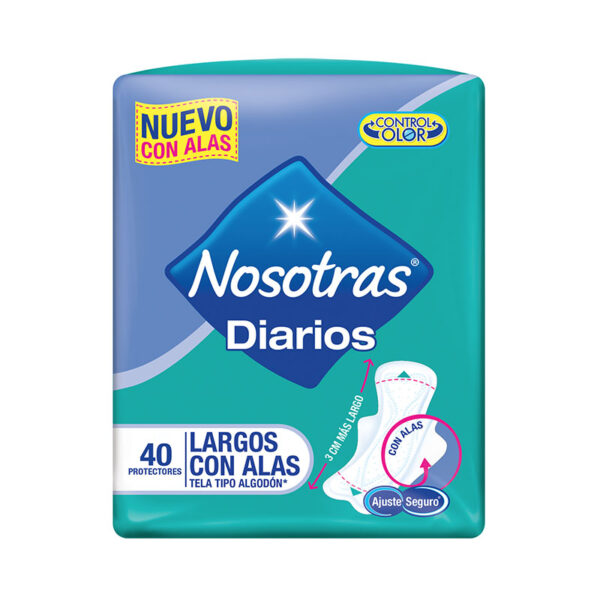 PROT.NOSOTRAS DIARI.LARGOS C.ALAS 40 UDS