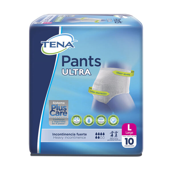 PAN.TENA PANTS ULTRA LAR.PLUS CARE 10UDS