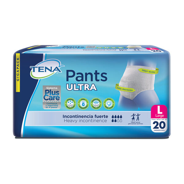 PAN.TENA PANTS ULTRA LAR.PLUS CARE 20UDS