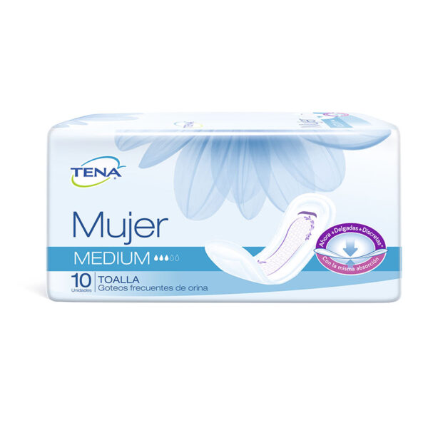 TOA.TENA MUJER MEDIUM 10 UDS R4750