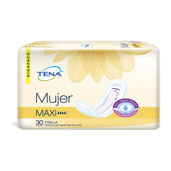 TOA.TENA MUJER MAXI 30 UDS