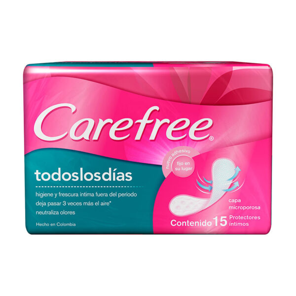 PROT.CAREFREE TODOS LOS DIAS 15 UDS
