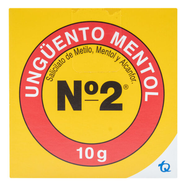 UNGUENTO MENTOL #2 10 GR