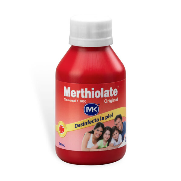 MERTHIOLATE ROJO TECNOQUIMICAS 90 ML