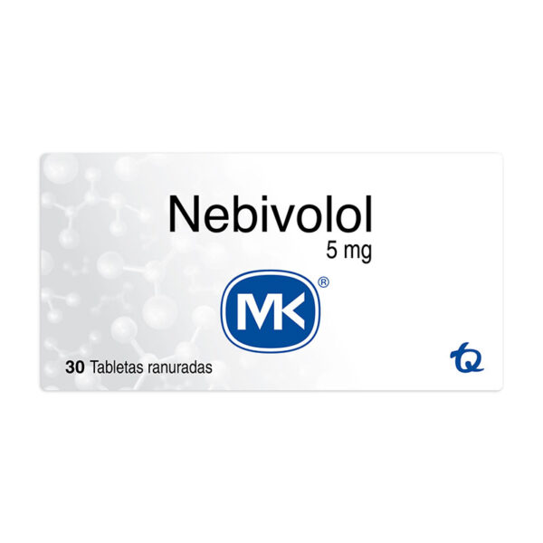 NEBIVOLOL 5 MG 30 TABLETAS MK(M)46092