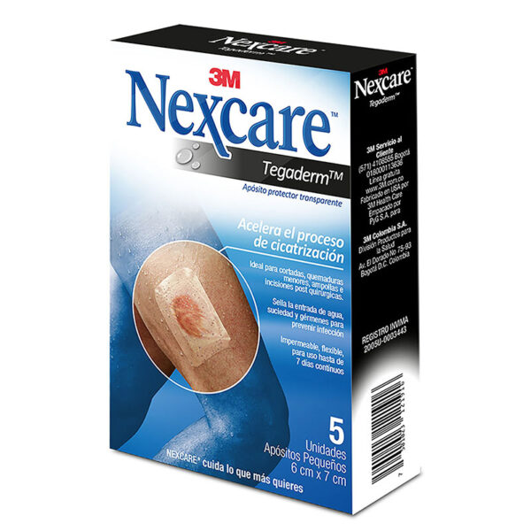 APOSITO TRANSPARENTE TEGADERM 5 UDS