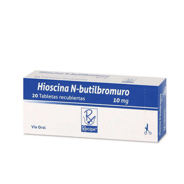 HIOSCINA N-BUTIL BROMURO 10 MG 20 TBS RC