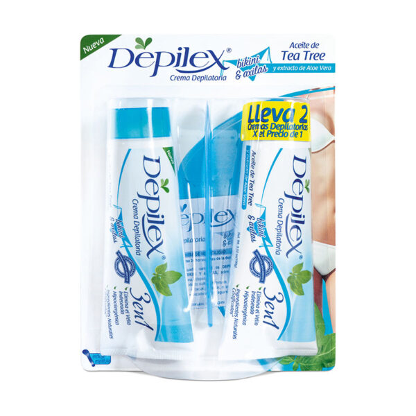 CRE.DEPILEX 3EN1 BIQUINI Y AXILA 100 2X1