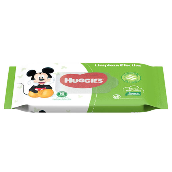 TOALLAS HUGGIES ACTIVE FRESH 16 UDS