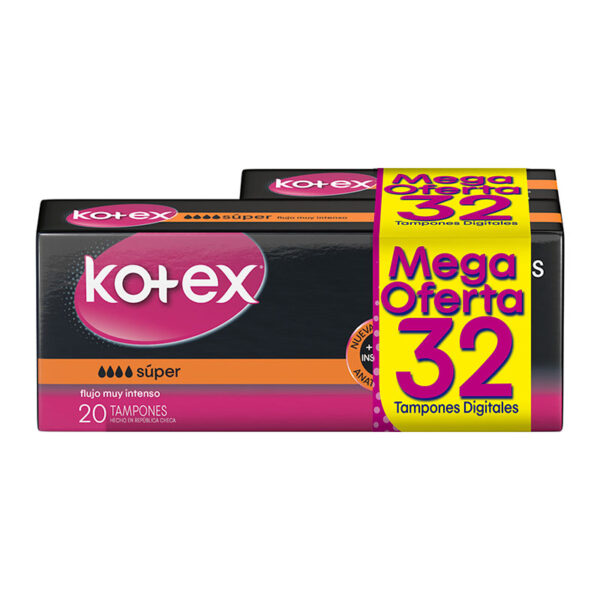 TAM.KOTEX EV.DIGITAL SUPER 20 UDS+10 M.O