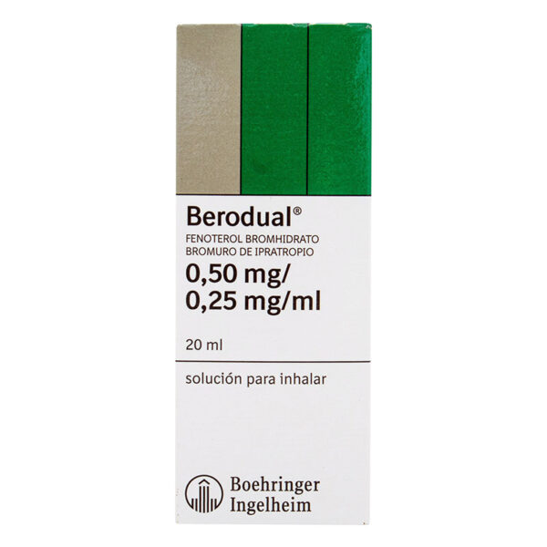 BERODUAL SOLUCION INHALACION 20 ML