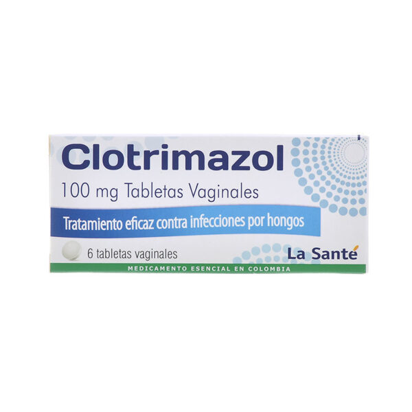 CLOTRIMAZOL 100 MG 6 TBS VAGINALES LS