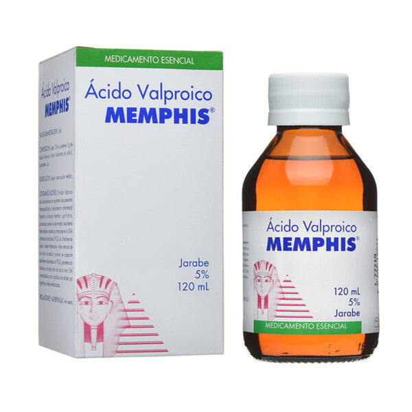 ACIDO VALPROICO 250 MG JARABE 120 ML MP