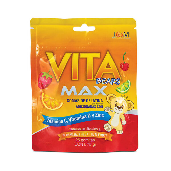 GOMAS VITA BEARS MAX 75GR 25UDS ICOM