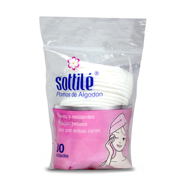 POMOS DE ALGODON SOTTILE 30 UDS
