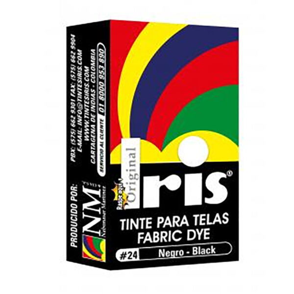 TINTE IRIS 24 NEGRO 9 GR 12 UDS