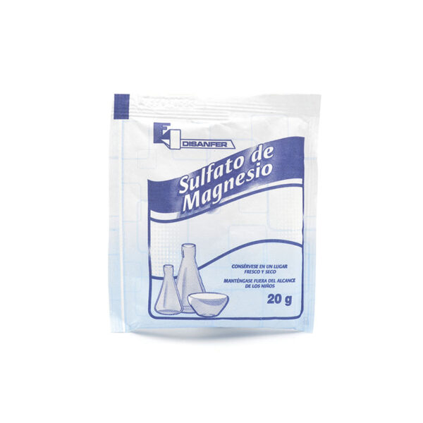 SULFATO DE MAGNESIA 50 SBS 20 GR DISANFE