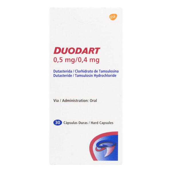 DUODART 0.5 MG/0.4 MG 30 CAP (A)(DA)