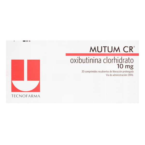 MUTUM CR 10 MG 20 TABLETAS(PAE)