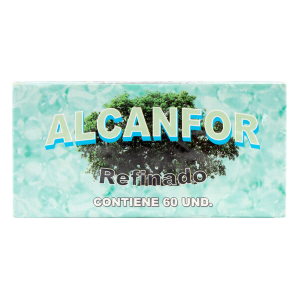 ALCANFOR REFINADO 60 UNDS DISFARMACOL