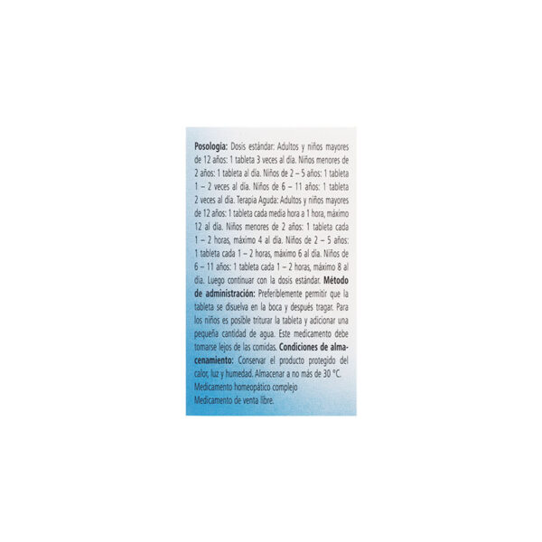 GASTRICUMEEL 60 MG 50 COMPRIMIDOS