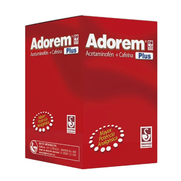 ADOREM PLUS 100 TABLETAS
