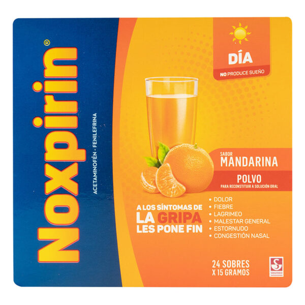 NOXPIRIN F JUGO DIA MANDARINA GRA.24 SBS