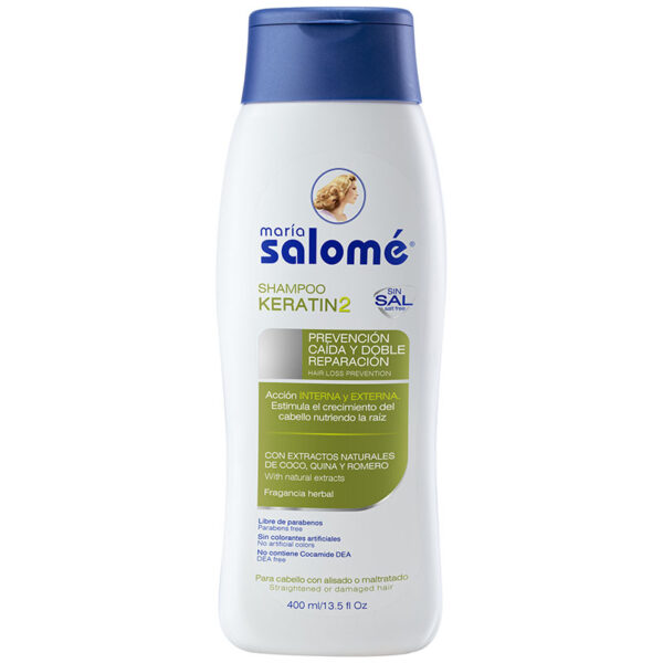 CHA.KERATIN 2 MARIA SALOME SIN SAL 400ML