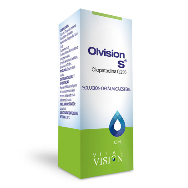 OLVISION S 0.2% OFTALMICO 2.5 ML VT